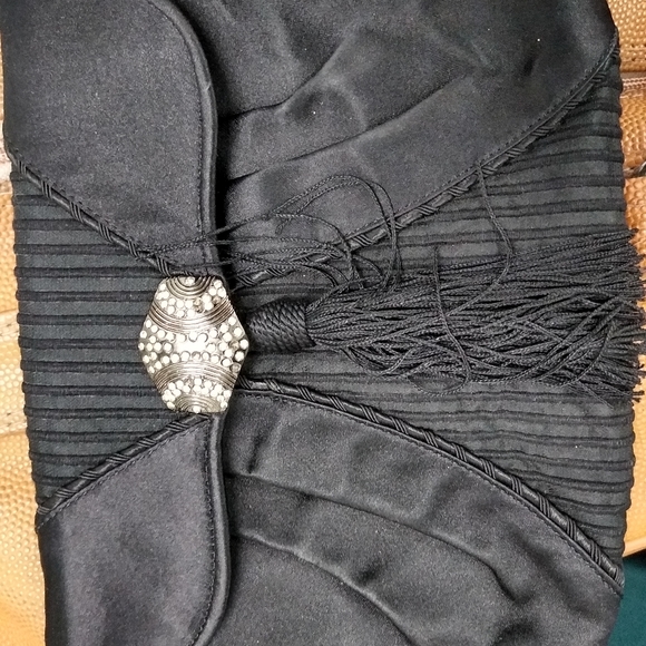 Black Barbara Bolen Evening Handbag -- Final Price - Picture 11 of 13